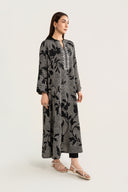 Embellished Arabic Lawn Shirt