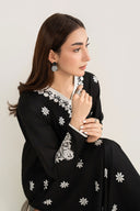 Embroidered Arabic Lawn Shirt