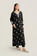 Embroidered Arabic Lawn Shirt