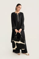 Embroidered Arabic Lawn Shirt