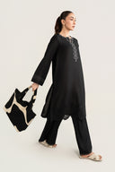 Embroidered Arabic Lawn Shirt