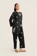 2 Pc Printed Cambric Suit