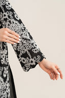 Embroidered Crosshatch Lawn Shirt