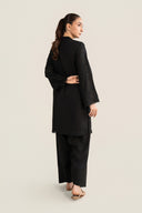 2 Pc Embroidered Arabic Lawn Suit