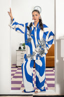 2 Pc Embroidered Arabic Lawn Suit