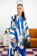 2 Pc Embroidered Arabic Lawn Suit