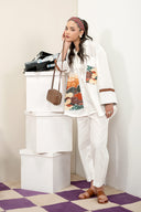 2 Pc Printed Cambric Suit
