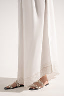 Embroidered Cambric Trouser