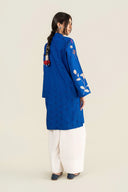 Embroidered Dobby Viscose Shirt