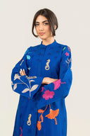 Embroidered Dobby Viscose Shirt
