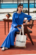 2 Pc Dyed Crosshatch Linen Suit