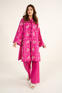 3 Pc Embroidered Karandi Suit