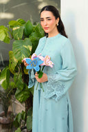 2 Pc Embroidered Karandi Suit