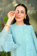 2 Pc Embroidered Karandi Suit