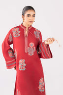 2 Pc Block Printed Paper Lawn Suit