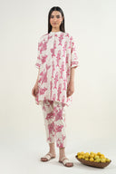 2 Pc Printed Dobby Suit