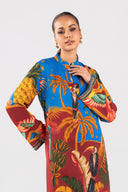 2 Pc Printed Arabic Lawn Suit