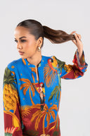 2 Pc Printed Arabic Lawn Suit