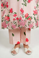2 Pc Embroidered Cambric Suit