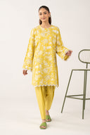 2 Pc Embroidered Lawn Suit