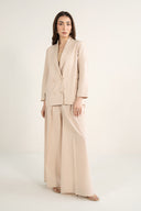 2 Pc Dyed Chambray Suit Set