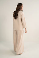 2 Pc Dyed Chambray Suit Set