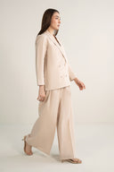 2 Pc Dyed Chambray Suit Set
