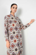 2 Pc Printed Khaddar Suit
