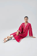Printed Khaddar Shirt