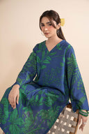 2 Pc Printed Slub Khaddar Suit
