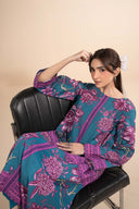 Embroidered Slub Khaddar Shirt