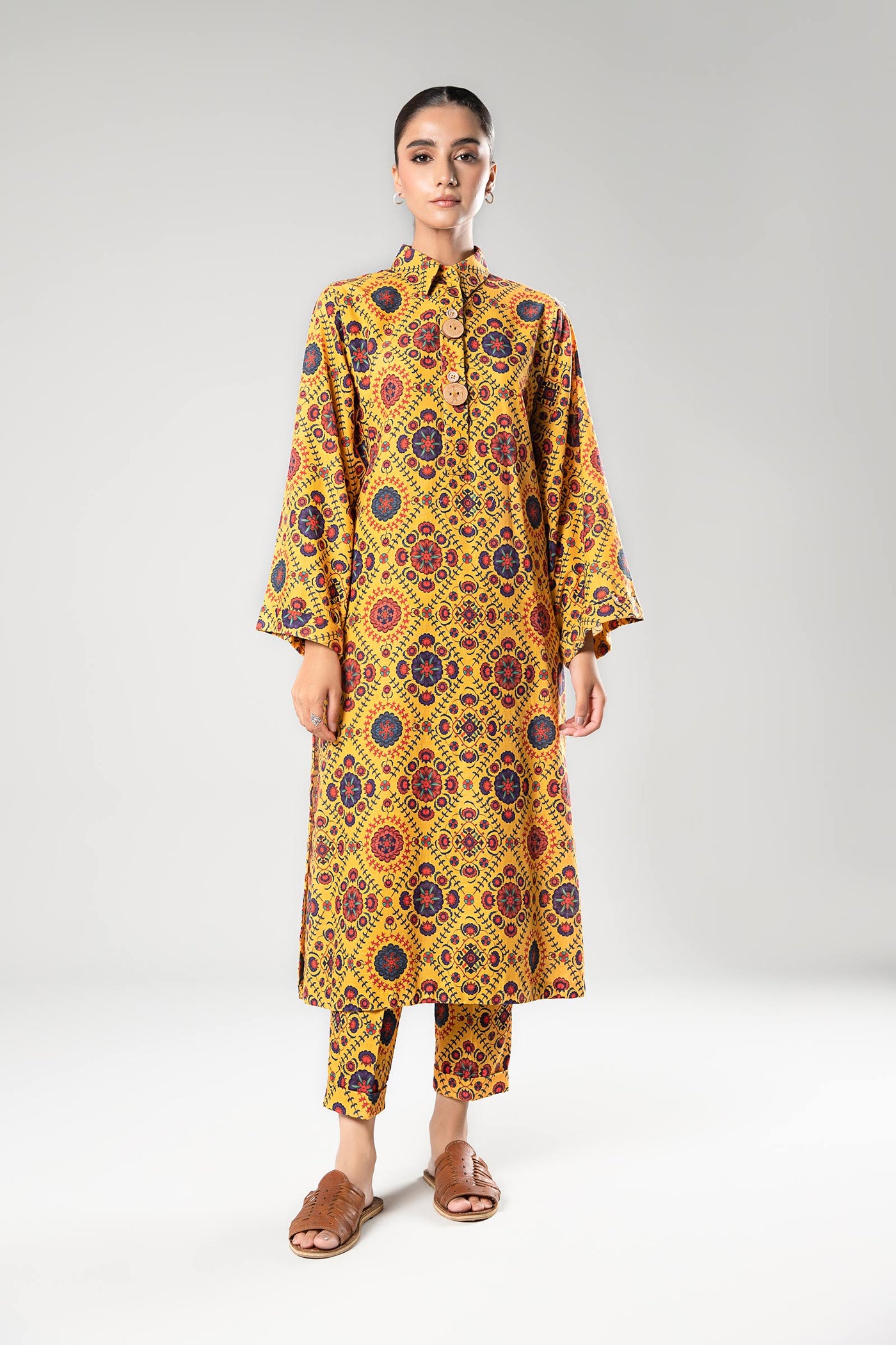 2 Piece - Khaddar Suit | MB-US23-203-B