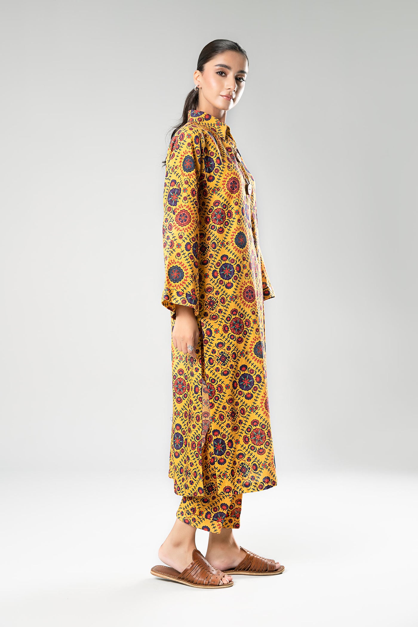 2 Piece - Khaddar Suit | MB-US23-203-B