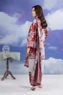 3 Pc Printed Khaddar Suit