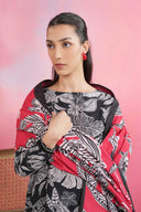 3 Pc Embroidered Khaddar Suit