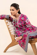 2 Pc Embroidered Slub Khaddar Suit