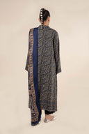 2 Pc Embroidered Marina Twill Suit