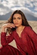 3 Pc Unstitched Printed Khaddar Suit | 508-B