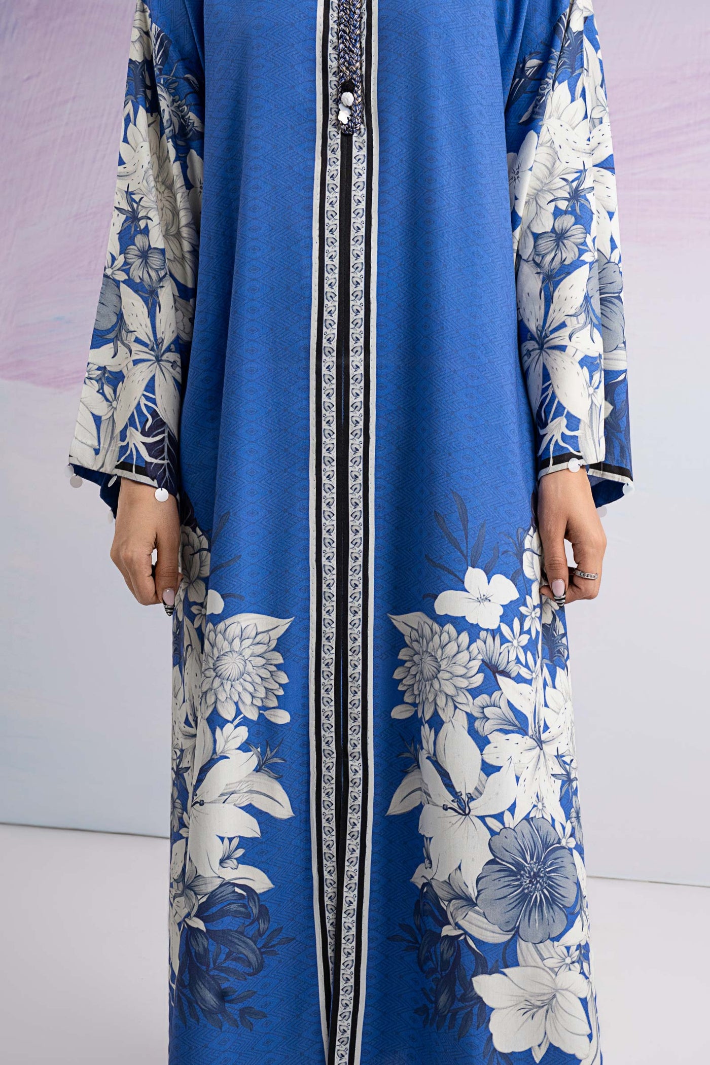 2 Pc Printed Twill Suit