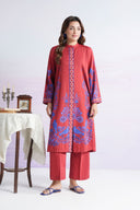 2 Pc Printed Filament Viscose Suit