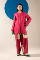 2 Pc Printed Herringbone Suit