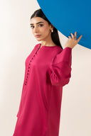 2 Pc Printed Herringbone Suit