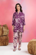 2 Pc Printed Dobby Viscose Suit