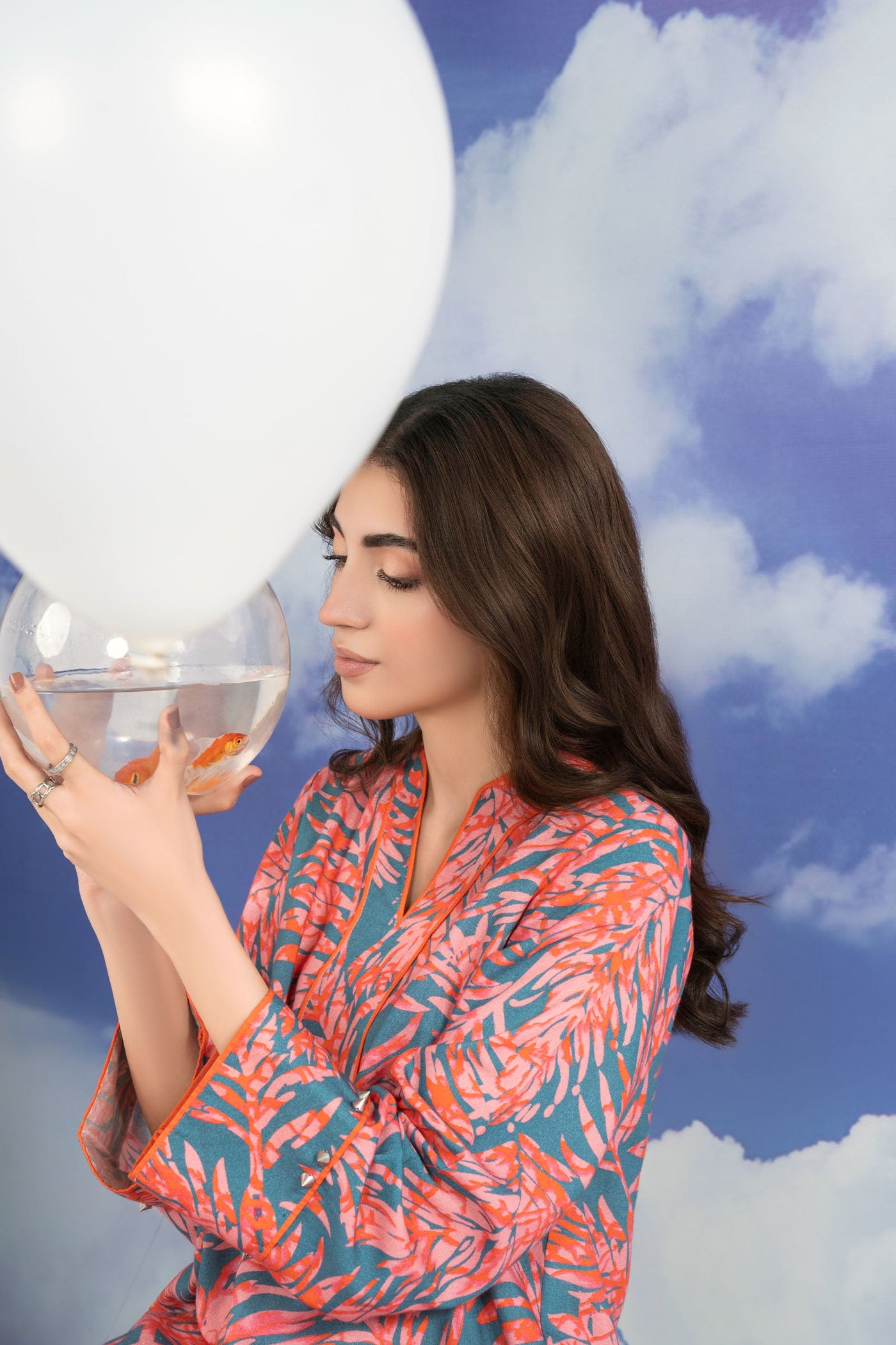 2 Pc Printed Karandi Suit