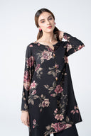 2 Pc Embroidered Silk Slub Suit