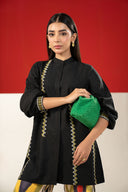 2 Pc Embroidered Karandi Suit
