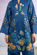 2 Pc Embroidered Dobby Viscose Suit