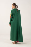 3 Pc Embroidered Dobby Lurex Suit