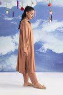Dyed Self-Jacquard Viscose Shirt