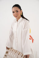 Embroidered Dobby Shirt